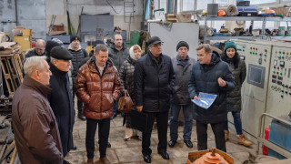 Керівництво Академії ознайомилося з науковими розробками Інституту газу НАН України Керівництво Академії ознайомилося з науковими розробками Інституту газу НАН України