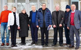 Керівництво Академії відвідало Інститут геофізики ім. С.І. Субботіна НАН України