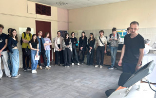 На Дні відкритих дверей в Інституті експериментальної патології, онкології і радіобіології ім. Р.Є. Кавецького НАН України завітали київські студенти