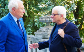 Академію відвідав британський нобеліат сер Пол Нерс