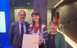 Член-кореспондент НАН України Христина Гнатенко удостоєна премії Берлінсько-Бранденбурзької академії наук