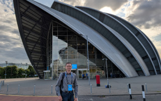 Науковець НАН України взяв участь у міжнародній конференції з теорії відносності та гравітації у місті Глазго (Велика Британія)